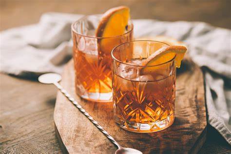 Traditional Old-Fashioned Cocktail