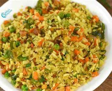 Vegetable poha