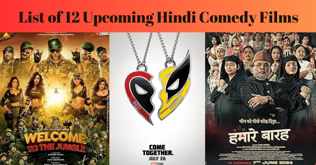 upcoming comedy films